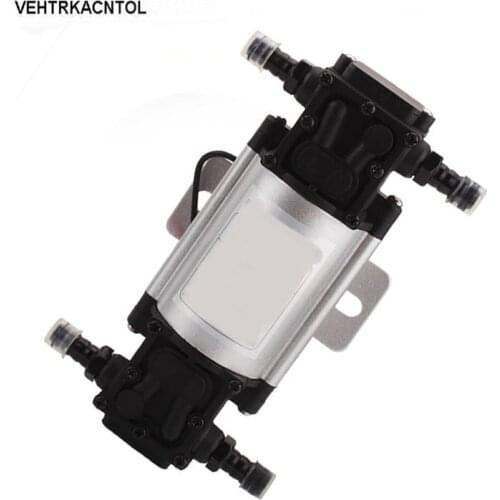 VEHTRKACNTOL 2 Heads Car Truck DC 12V Fuel Diesel Gasoline Pump Gasoline Oil Fuel Transfer Pump Anti Explosion