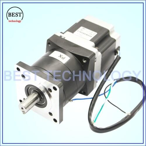 Nema23 Motor Planetary Reduction Ratio 1:4 1:6 planet gearbox 57x56 mm motor speed reducer, High Torque high quality