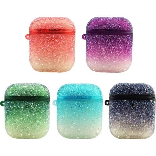 New Fashion Luxury Stone Airpods Case For Airpods 1/2 Wireless Headphones Cover For Air Pods Case Ins Girls Fashion Accessories