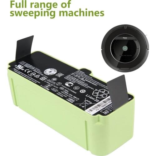 Original Replacement Battery 1800LI For iRobot Roomba 600 700 500 800 Series Vacuum Cleaner 80501 620 770 535 660 760 581 880