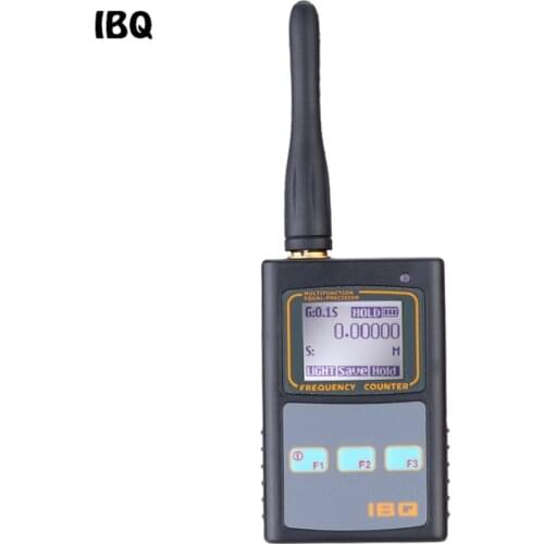 IBQ101 Portable Digital Frequency Meter 50MHz~2600MHz Ham Walke Talkie Signal Strength Tester Counter for Two Way Radio Meter