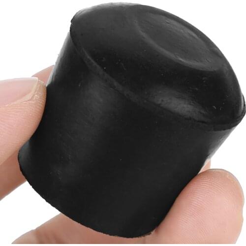 Rubber Furniture Foot Table Chair Leg End Caps Covers Tips Floor Protectors Stick Pipe Tubing End Cover Caps 14mm 25mm