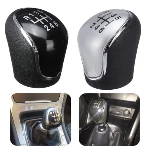 6Speed Car Gear Shift Knob Manual Shifter Stick Lever Head Handball For Hyundai IX35 2012-2016