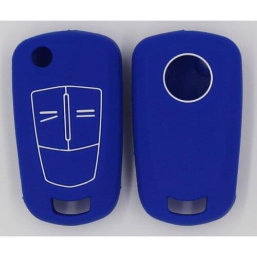 KAPU High Quality Car Key Cover for OPEL Vectra 2 Buttons 100% Silicone Car Key Cover Case Shockproof Wearproof without LOGO
