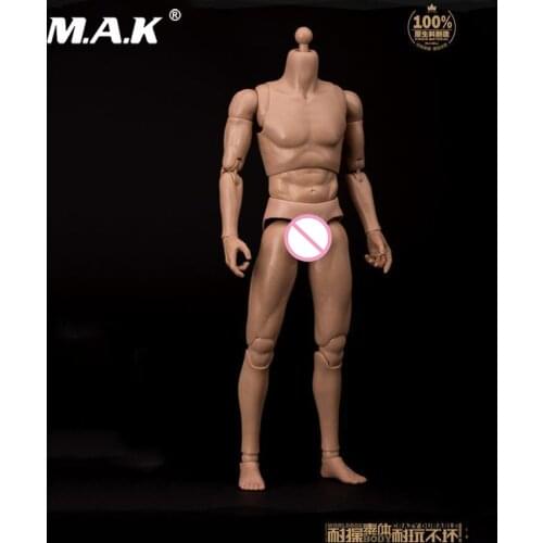 1/6 Muscular Narrow shoulders AT011 Male Man Ferrite Body Ver. for 1/6 Man Head sculpt NEW