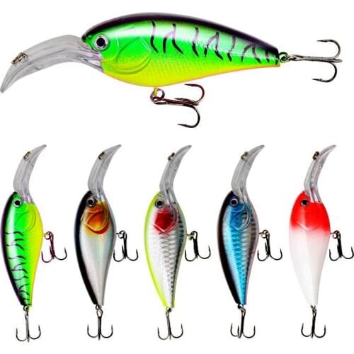 1 PCS Hot stamping outside laser Fishing Lure Artificial Hard Baits 10.7cm/21g Crank bait Jerkbait Wobbler Fishing Tackle