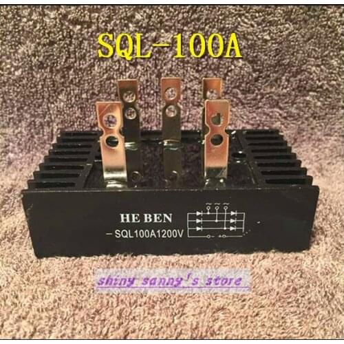 1Pieces SQL100A 3-Phase Diode Bridge Rectifier 100A 1200V Brand New