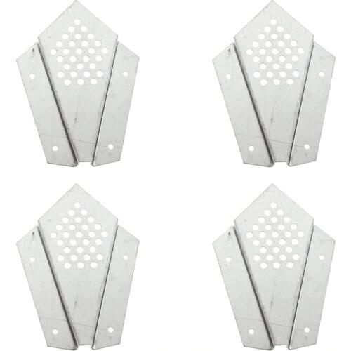 4Pcs Beekeeping Equipment Metal Bee Box Escape Cages For Professional Apiculture