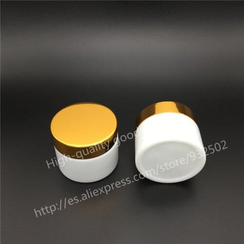 Free shipping 50g White porcelain jars, 50ml White ceramics jars, skin care cream bottles, 1.7oz cosmetic containers 150pcs/lot