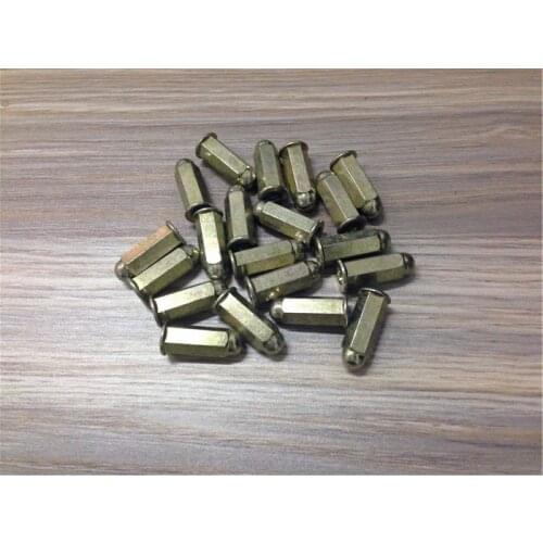 For No war for GY6 Falcon 50 125 four-stroke scooter exhaust pipe stud screw cap M6 nuts