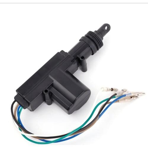 Motor 5 Wire 12V Universal Heavy Duty Power Door Lock Actuator Car Locking System Actuator Single Gun Type Kit Replacement Parts