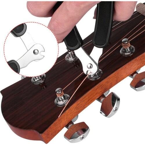 Hot Sale Professional 3 In 1 Multifunction Guitar Accessories Guitar Peg String Winder + String Pin Puller + String Cutter New