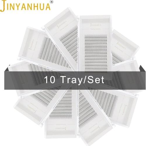 Hot sale 3D Natural long eyelash extension 10 pieces 0.10mm J/B/C/D 8-14cm Imitation Water Mane Grafting Eyelashes