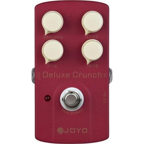 JOYO JF-39 Deluxe Crunch Electric Guitar Processor Effect Pedal Classic Crunch Distortion Metal Instruments Guitar Accessories