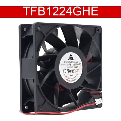 Original for TFB1224GHE Server Cooler Fan DC 24V 1.44A 120x120x38mm 3-wire