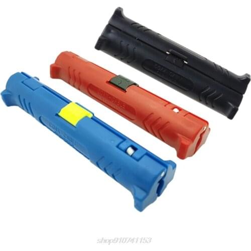 Multi-function Electric Wire Stripper Pen Wire Cable Pen Cutter Rotary Coaxial Cutter Stripping Machine Pliers D31 20 Dropship