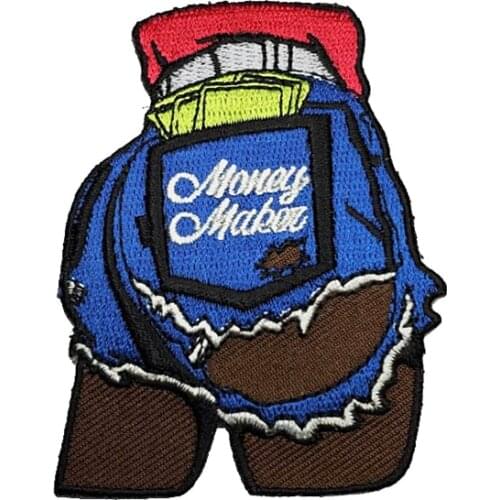 Sexy Gril Ass Embroidered Patch Applique Sewing Iron on Patches for Clothes Jacket Halloween Gifts Free Shipping Products