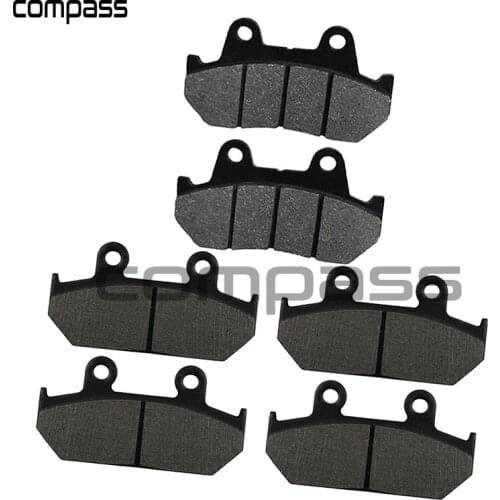 Motorcycle Front and Rear Brake Pads for HONDA CBR 750 Superaero RC27 1987 1000F Hurricane 1988