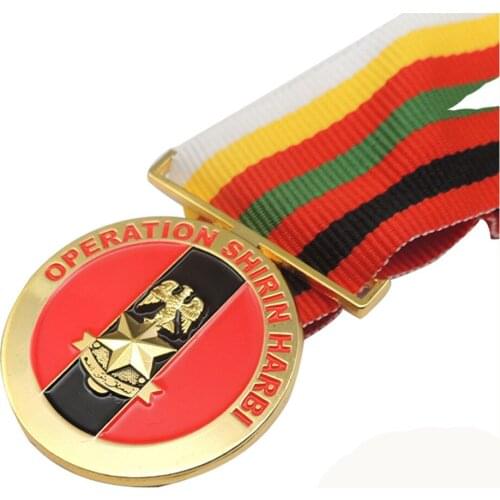 Custom 3D medals cheap OEM usa gold medals with ribbons high quality custom enamel medals
