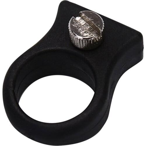 Camping Slingshot Ring Hunting Catapult Stainless Steel Metal Outdoor Shooting Powerful Finger Slingshots