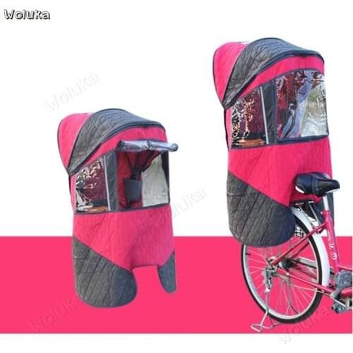Bicycle child seat rear four season canopy electric car seat cotton awning shed awning large transparent window CD50 Q02