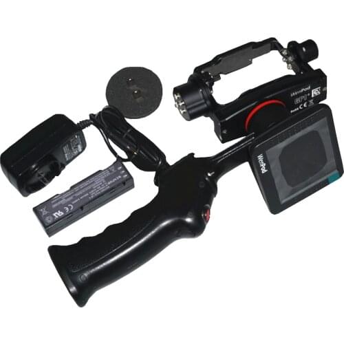 Video input highlight 3.5-inch LCD screen running camera handheld gimbal Dog 4gopro camera gimbal motor