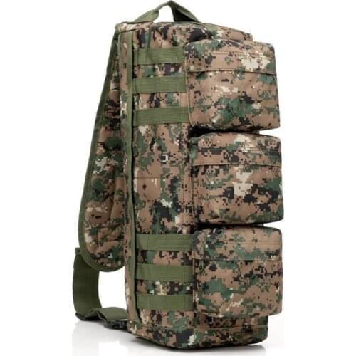 Army Fan Tactical Camouflage Military Bag Climbing Hunting Hiking Training Bag Men Women Outdoor Sports Single Shoulder Bags
