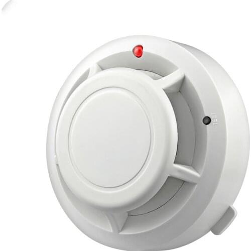 High Sensitive Smoke Detector Wireless Photoelectric Smoke Detector for Home Usage Fire Alarm System Smoke Alarm