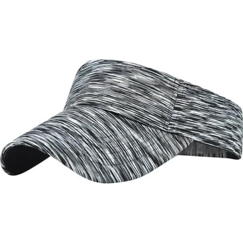 High Quality Athletic Hat Adjustable Cap Gradient Color Sunscreen Visor Blank Top Cap Outdoor Visor Hats Sombrero Hats