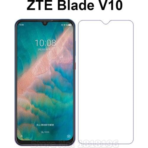Tempered Glass For ZTE BLADE V10 Glass Screen Protector 9H Ultra-thin Mobile Phone Glass For ZTE BLADE V10 Protective Front Film