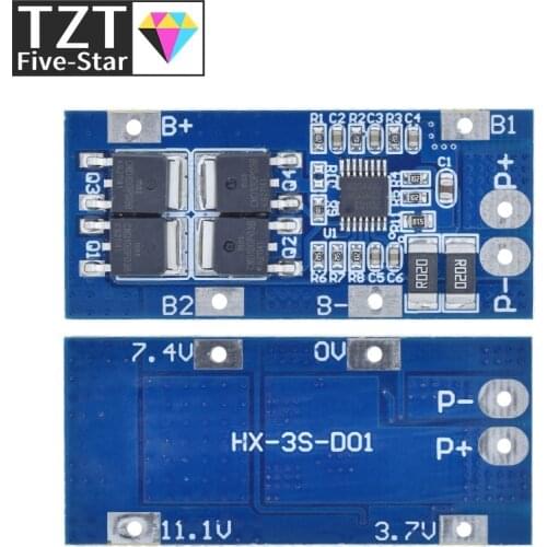 3S 20A 18650 Li-ion Lithium Battery Charger Protection Board 10.8V 11.1V 12V 12.6V Electric 15A Lipo BMS PCB PCM with balance