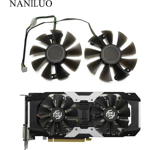 2 шт./компл. GA91S2H GTX 1060 EXOC 3GB охлаждающий вентилятор GPU для KFA2 GALAXY GeForce GTX1060 EXOC 6GB GeForce GTX1060 VGA