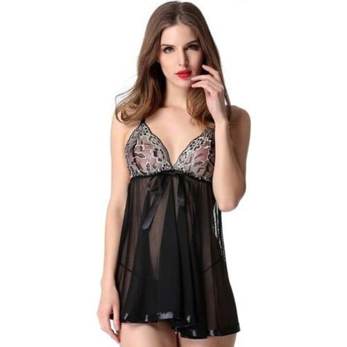 Nightgown Nightwear Women Dress Sexy Lingerie Nightdress sleepwear leisurewear sleepdress women sleepshirt Free Shipping