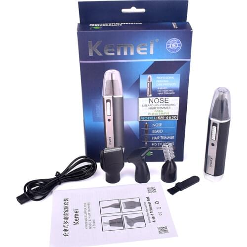 4 in1 Electric Nose Ear Trimmer For Men Shaver Rechargeable Hair Removal Eyebrow Trimer Safety Product Shaving Machine Face Care