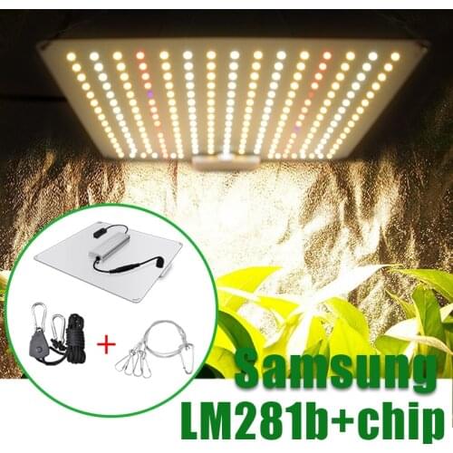 Greensindoor LM281b+ Chip Grow Light Indoor Plants Phytolamp For Greenhouse Plants 600W IR UV Cultivation Lamp Full Spectrum