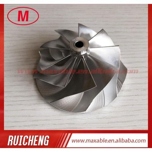 GT30 reverse 61.75/76.60mm 9+0 blades point milling milling/aluminum 2618/billet compressor wheel