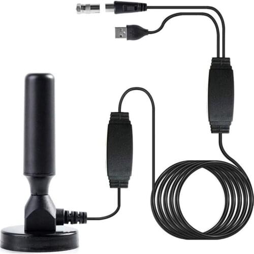 120Miles 1080P Indoor Digital TV Antenna Signal C TV Radius Surf 4K Antena HDTV Antennas Aerial Mini