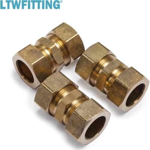 LTWFITTING 7/8" OD Compression Union ,BRASS COMPRESSION FITTING