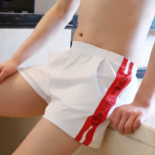 Mens Underwear Cotton Boxer Breathable Loose Comfortable Cool Mens Boxer Shorts Fashion Pants