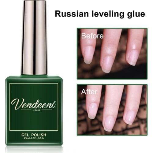 15ml Transparent Nail Polish Long Lasting Non-Irritating All Match Soak UV LED Top Coats Nail Supplies for Professionals