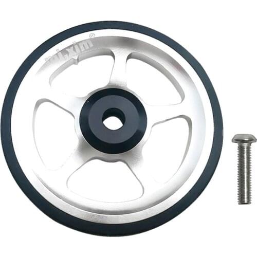 Folding Bicycle Wheel Alloy Bicycle Refit Easywhee for Brompton Black Silver