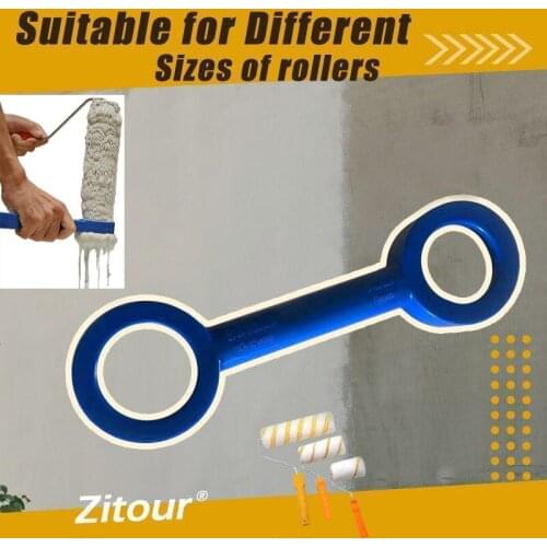 Zezzo® Paint Roller Saver Cleaner Super Roller Spinner Brush Cleaner Easy Clean Tools Paint for Cleaning Sleeve