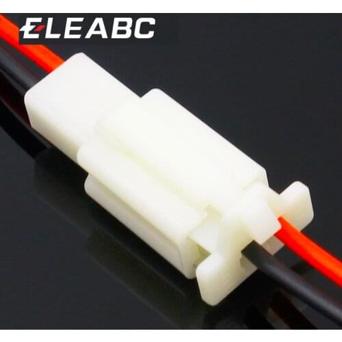 1 Kit 2 Pin Way Electrical Wire Connector Plug Set auto connectors with cable/total length 21CM