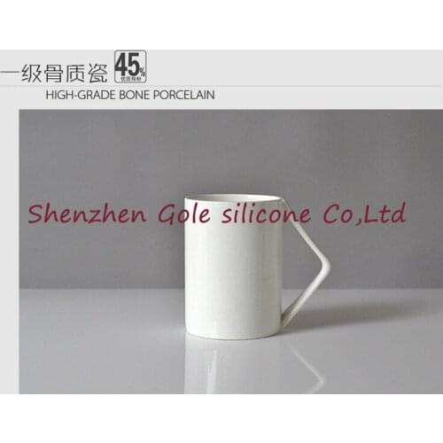 30pcs/lot 2016 new simple V-shaped ceramic mug bone china cup bone china coffee cup water