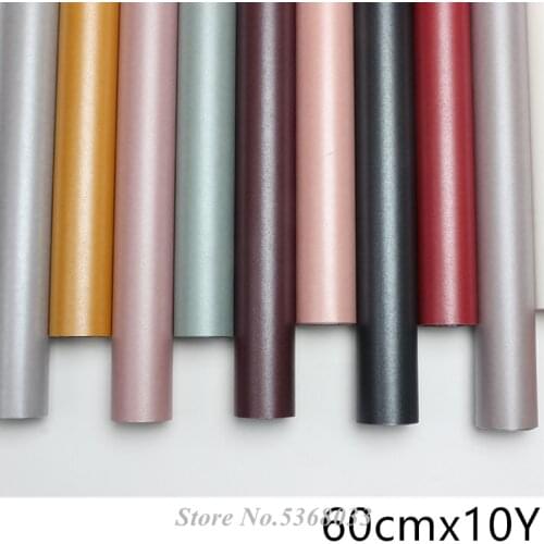 60CM 10Y Pearl Shiny Flower Wrapping Papers Roll Gift Wrapping Paper Kraft Wrapping Paper Flower Bouquet Wedding Decor