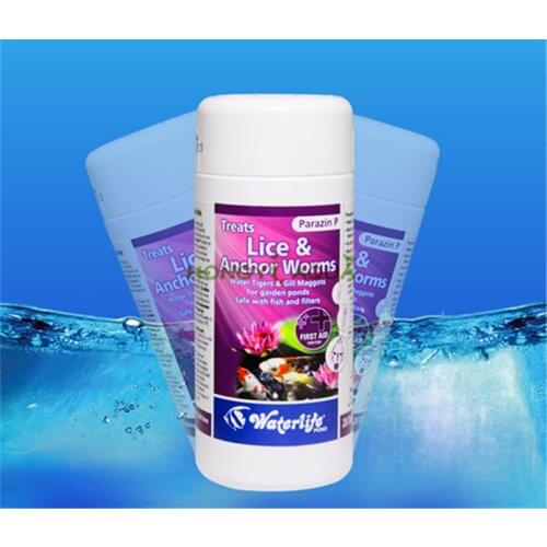 English Waterlife Octozin aquarium fish medicine hole-in-the-head bloat Lice anchor worms Inbound Send out Fish disease