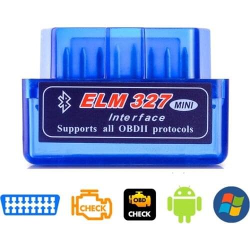 V2.1 Super MINI ELM327 Bluetooth ELM 327 Version 2.1 With PIC18F25K80 Chip OBD2 / OBDII for Android Torque Car Code Scanner
