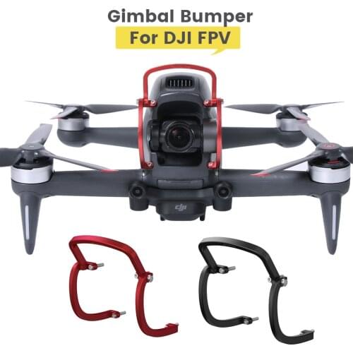 Aluminum Alloy Gimbal Lens Bumper for DJI FPV Top Protection Camera Protective Bar Anti-collision For DJI FPV Drone Accessories