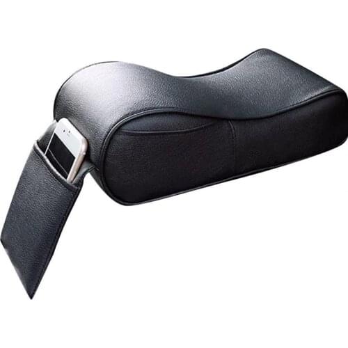 Car Seat Cover Soft Leather Auto Center Armrest Console Box Armrest Seat Protective Pad Car Arm Rest Top Cover