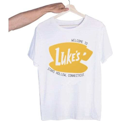Gilmore Girls Tshirts Men Fashion Summer T-shirts Tshirt Top Tees Streetwear Harajuku Funny